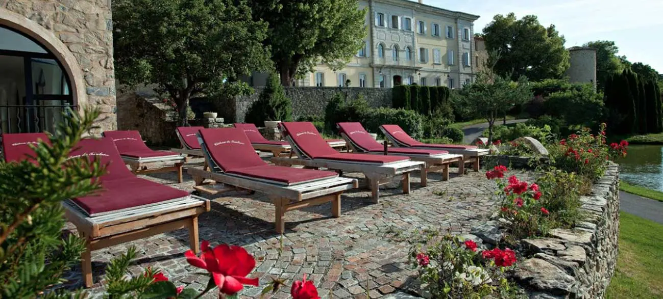 Terrasse du Château de Taulane Golf et resort