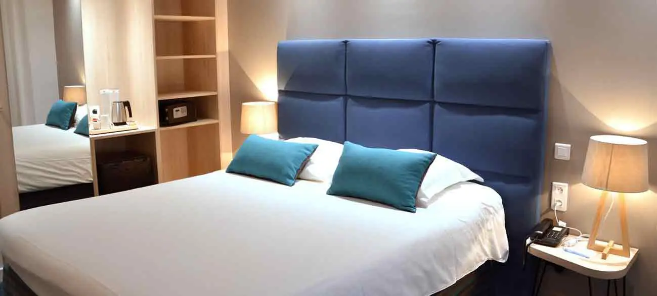Chambre de l'hôtel Best western Plaisance en Beaujolais
