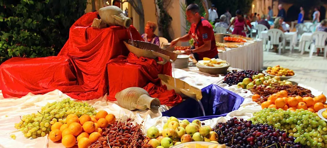 Fruits au restaurant de l'Hôtel Seabel Rym Beach à Djerba