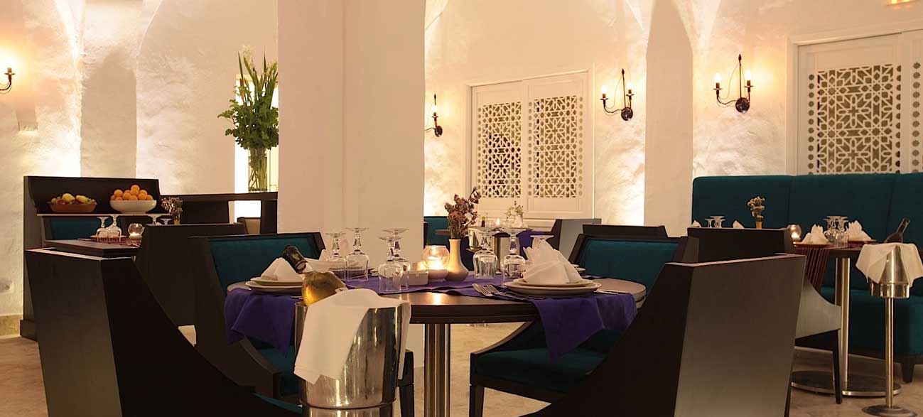 Restaurant l'hôtel Seabel Rym Beach à Djerba