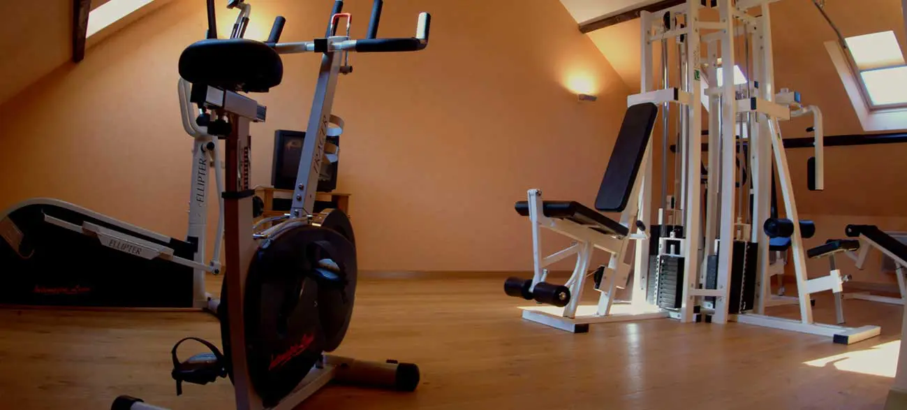 Salle de sport de l'Hôtel Borel en centre ville à Dunkerque