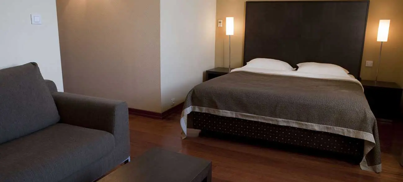 Chambre d'hôtel face au lac Leman à Yvoire