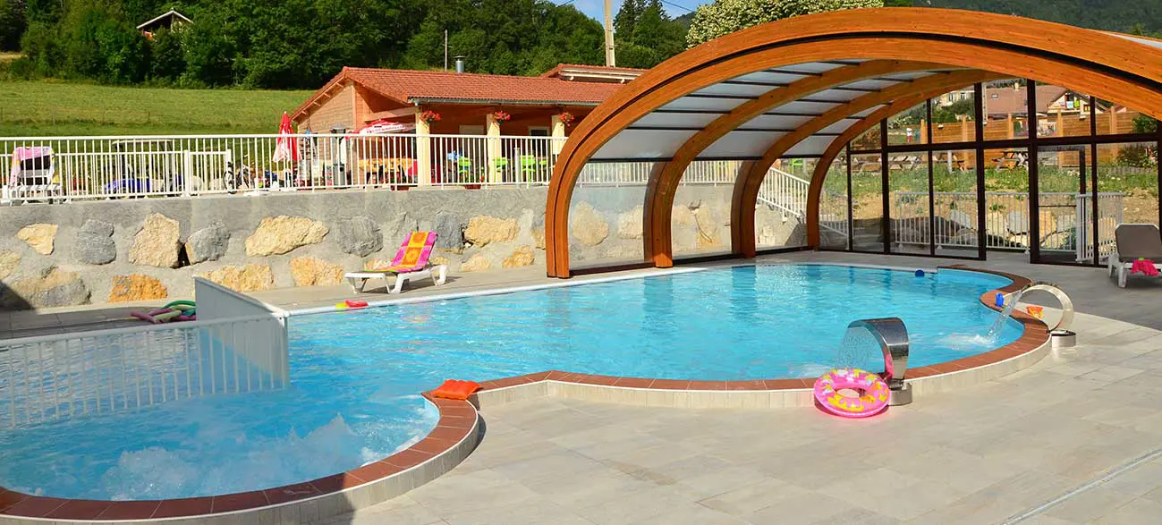 Camping avec piscine au coeur du parc naturel regional du Vercors