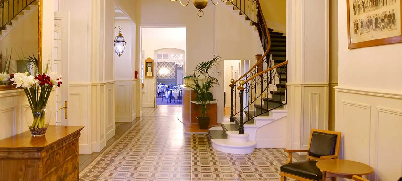 Hall de la Résidence du Grand hôtel de Paris à Villard de Lans