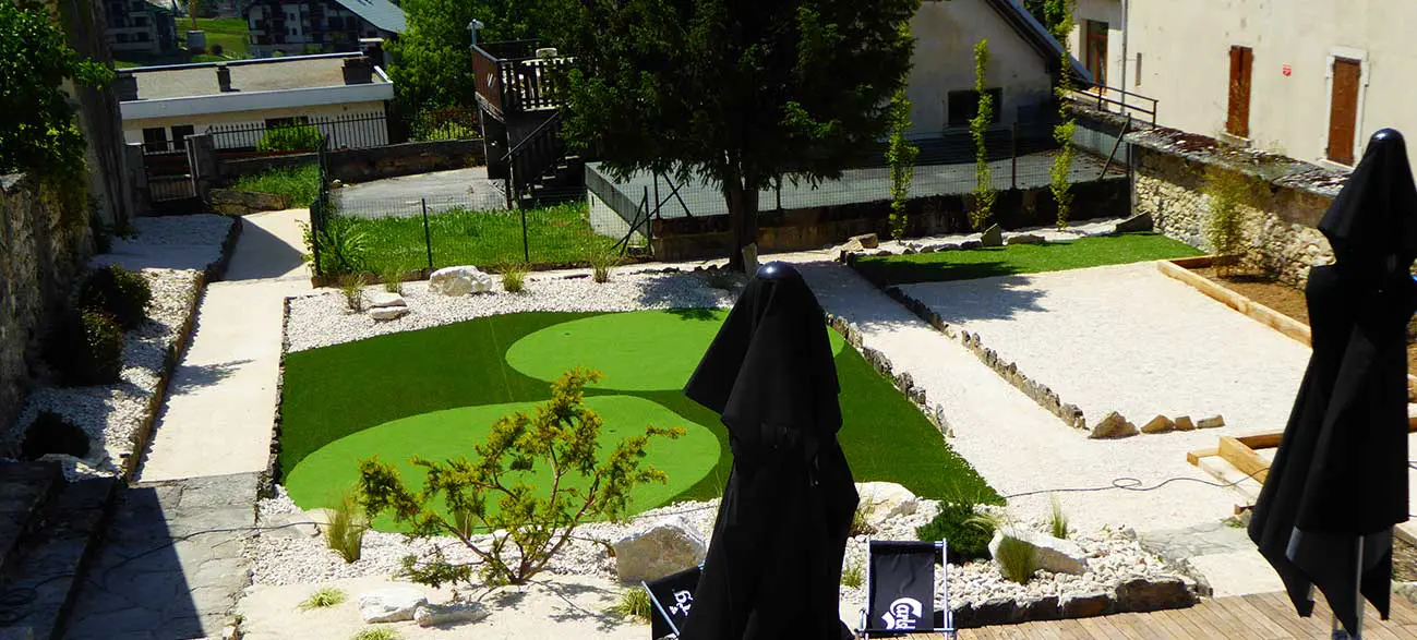 Jardin de la résidence du Grand Veymont