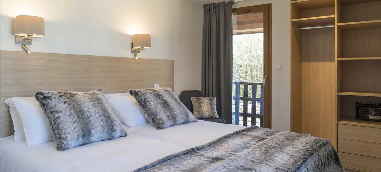 Chambre de la résidence du Grand Veymont