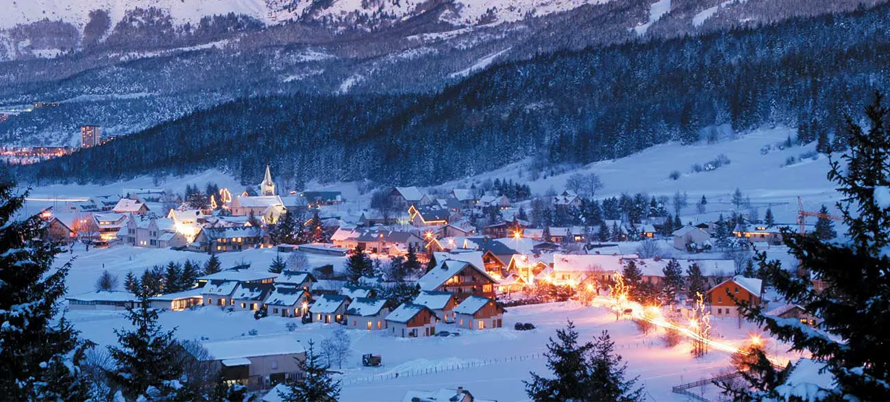 Villard de Lans la nuit