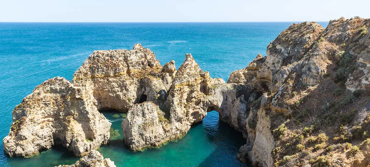 Crique en Algarve Portugal