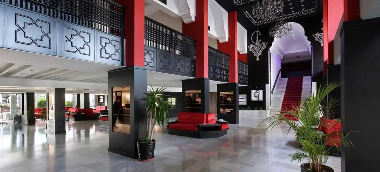 Hall Anezi Tower Hôtel Agadir Maroc