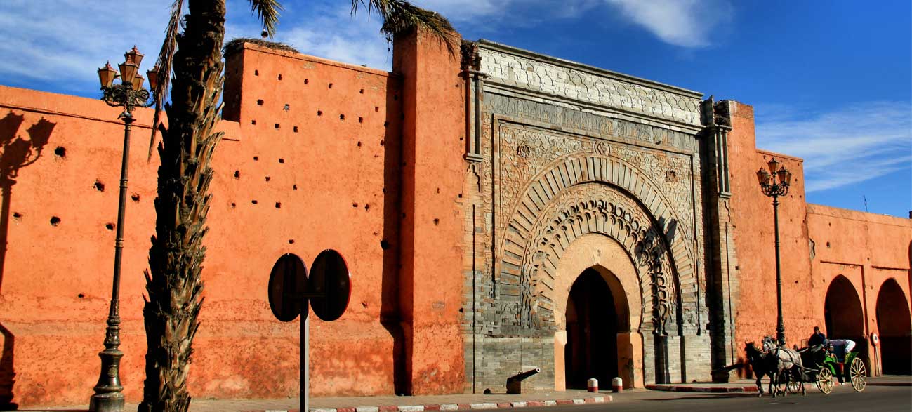 Porte de la ville Rouge de Marrakech