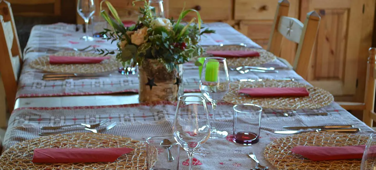 Cuisine table d'hôtes Les Roches Paîtres à Gérardmer