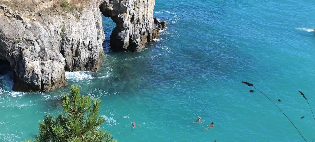 Vue mer Morgat Bretagne