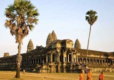 Excursion Temple Angkor durant la Croisière sur le Mekong Cambodge, Vietnam
