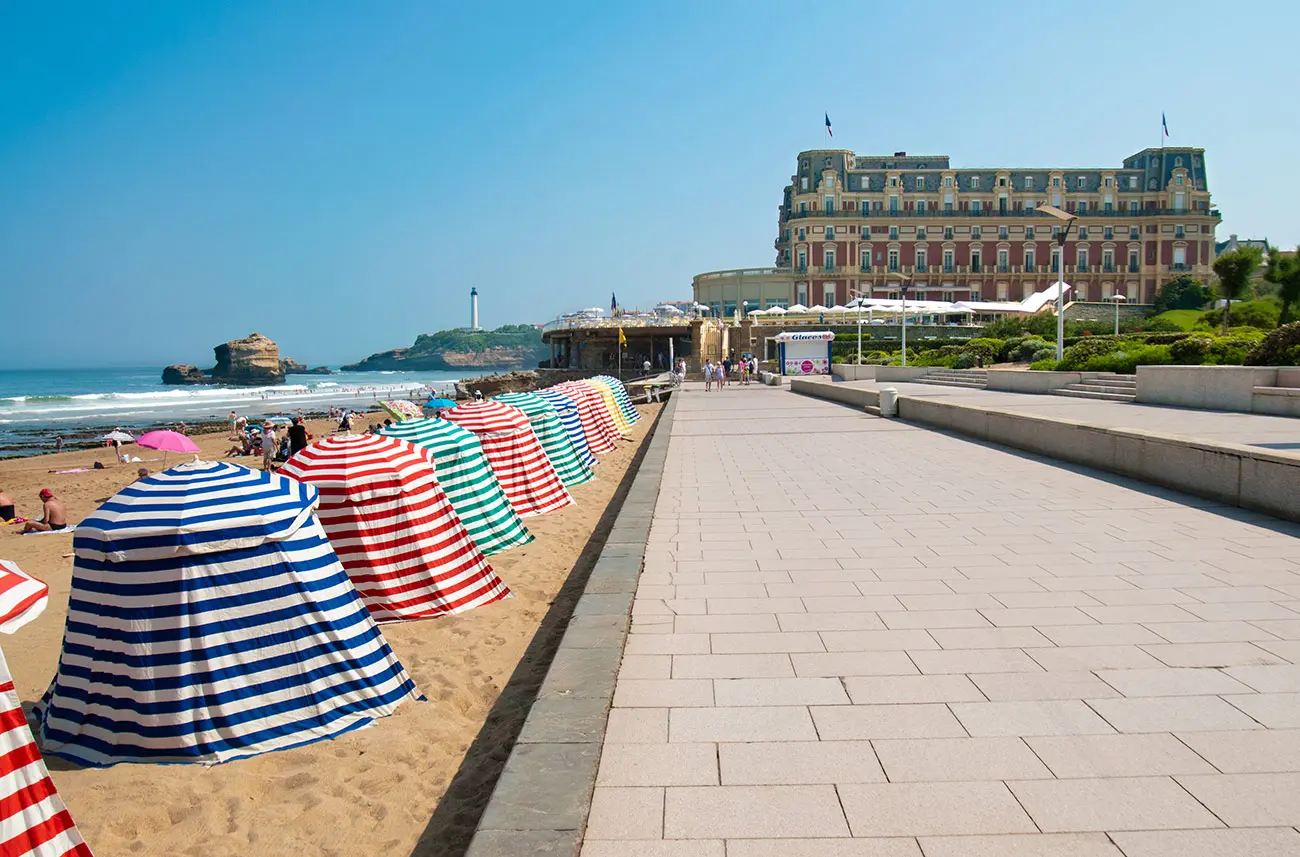 Front de mer de Biarritz