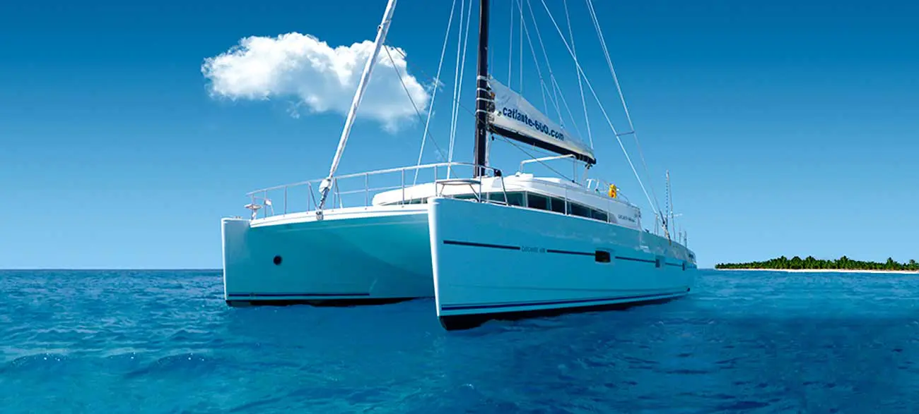 Bateau de croisière Catlante 600 vue face
