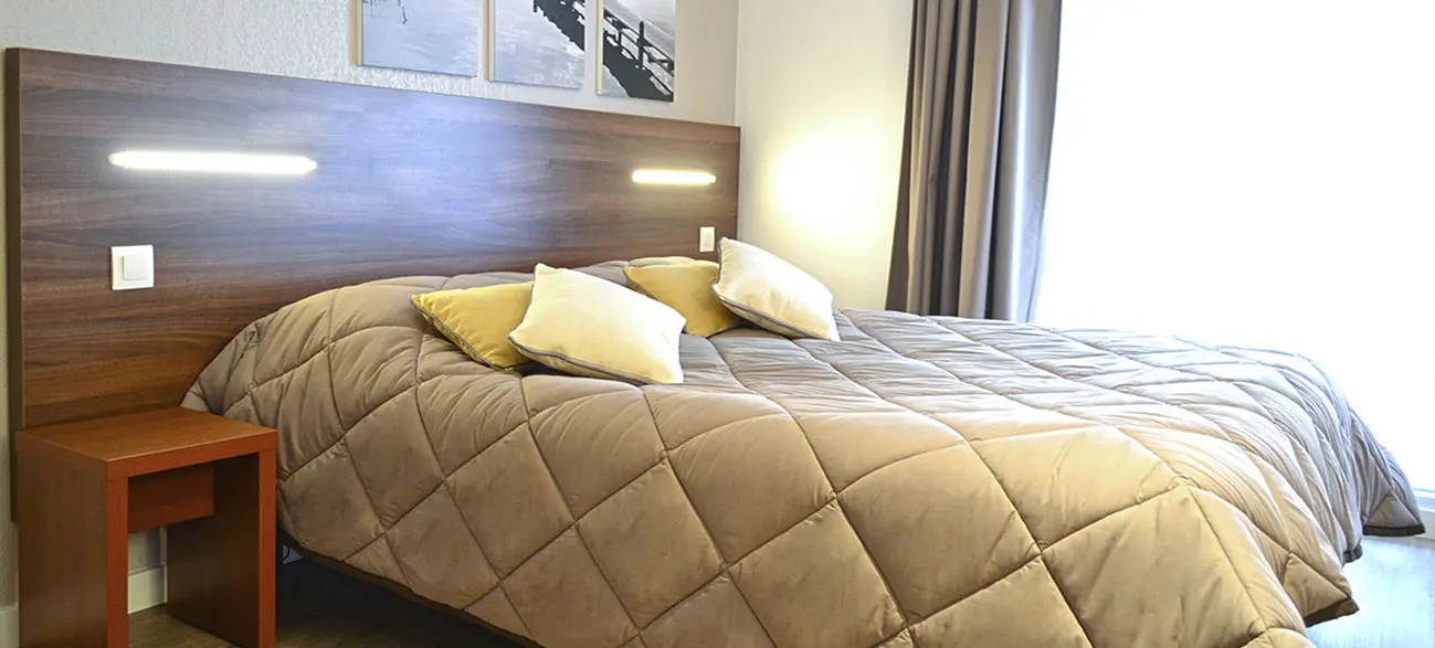 Chambre dans un appartement d'une résidence hôtel à Aix Les Bains