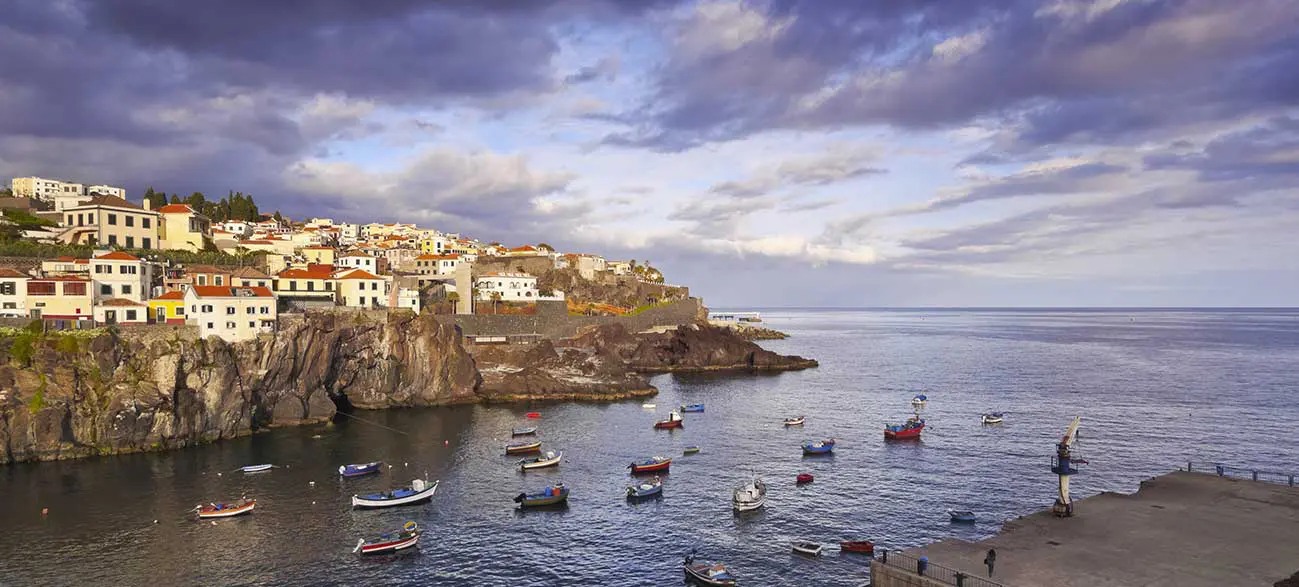 Village de Camara de Lobos à Madère