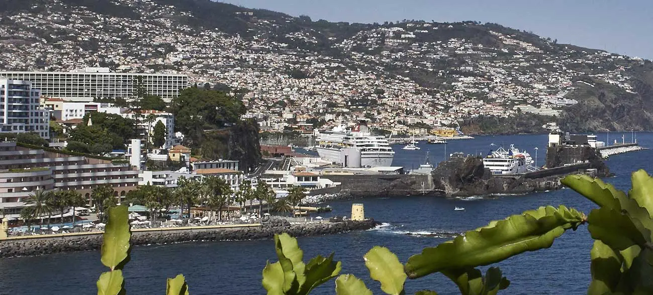 Ville de Funchal à Madère