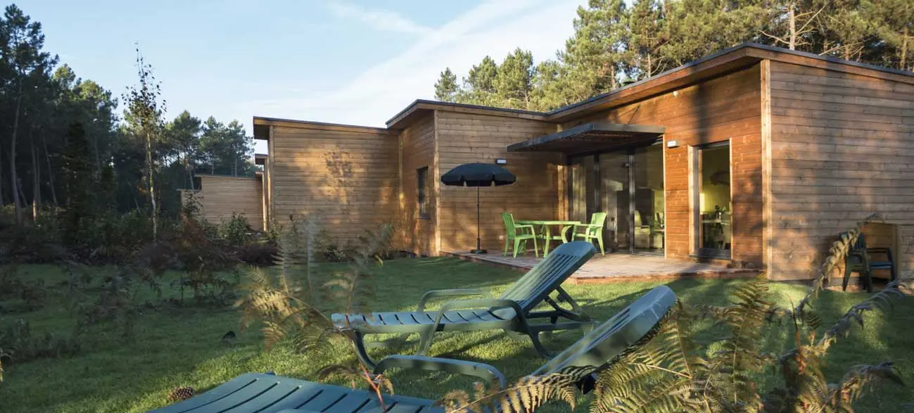 Hébergement avec terrasse Center parcs Bois aux Daim