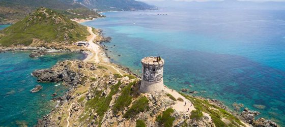 Route des Îles Sanguinaires en Corse