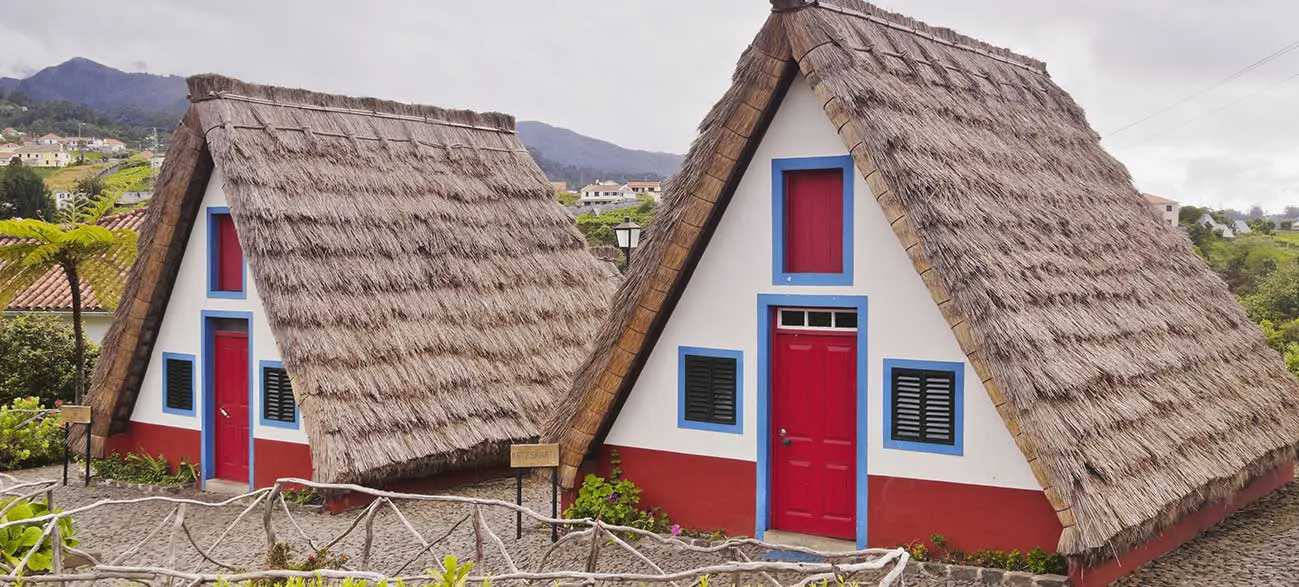 Village de Santana à Madère