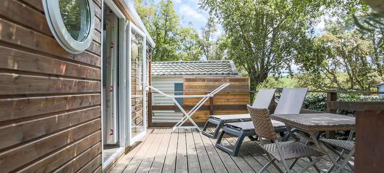 Location mobil-home Camping à Ramatuelle à proximité du golfe de St Tropez dans le Var