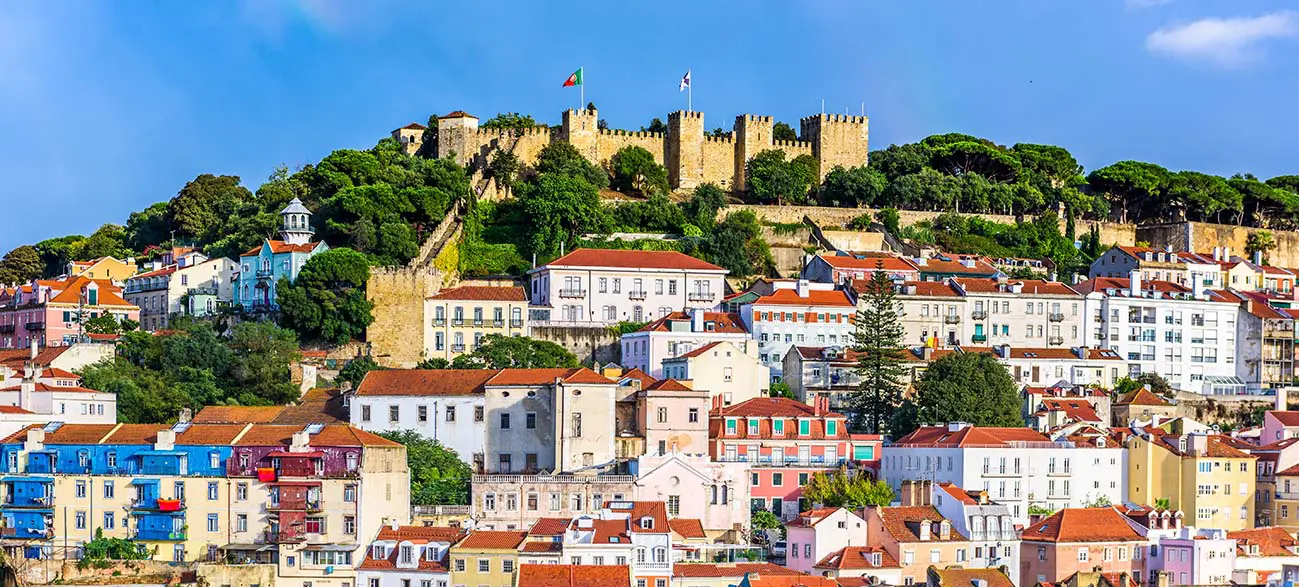 Château d'Alfama à Lisbonne au Portugal