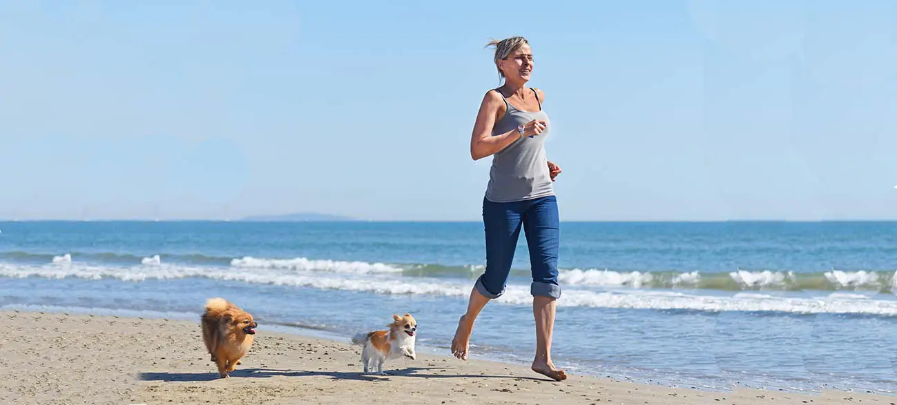 Courir avec son chien à Longeville-sur-Mer