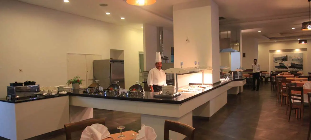Restaurant de l'Hôtel Menara à Hammamet en Tunisie