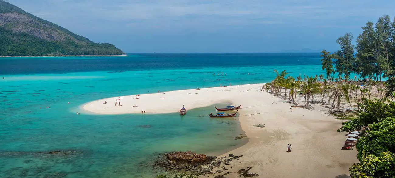 Plage dans la Baie de Phang Nga - Croisière Thaïlande