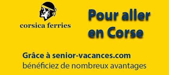 Offre Corsica Ferries senior-vacances.com