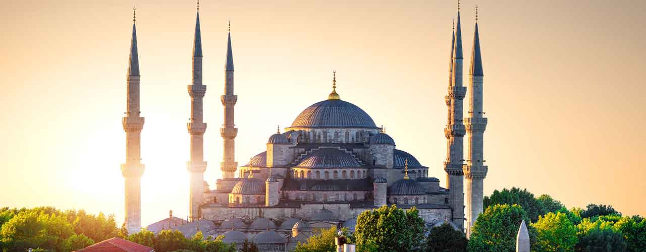 Mosquée Bleue à Istanbul en Turquie