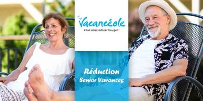 Réduction Senior Vacances Vacancéole