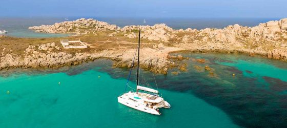 Archipel Lavazzi, Croisière catamaran Corse du Sud