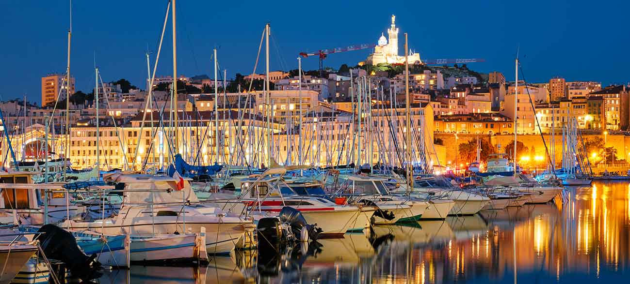 Croisière Provence, port de Marseille