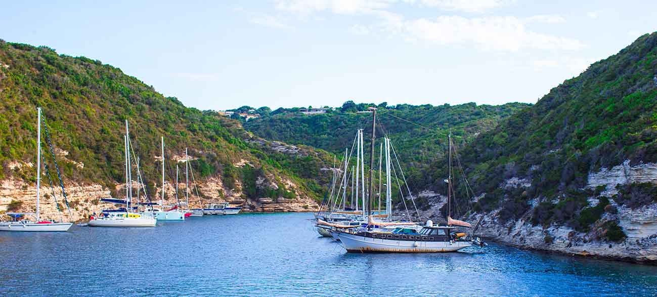 Port Bonifacio, Croisière catamaran Corse du Sud