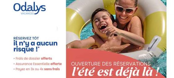 Premières Minutes été 2026 Odalys