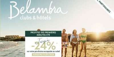 Promo Première minute printemps, été 2026 Belambra
