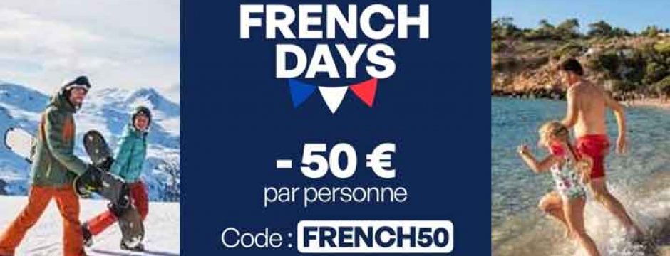 Promotion French Days SUNWEB
