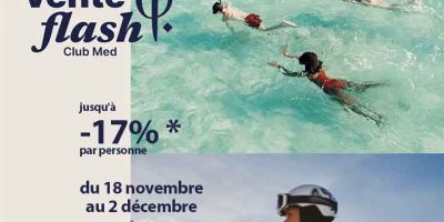 Promotion : Vente Flash Club Med