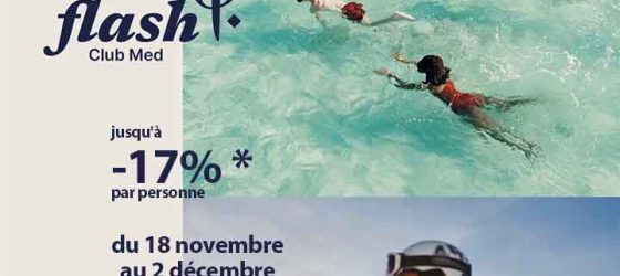 Promotion : Vente Flash Club Med