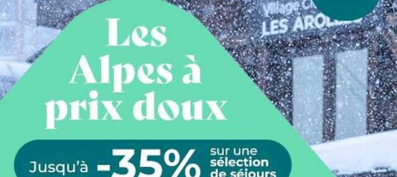 Promo séjours hiver 2026 Club Vacances MMV