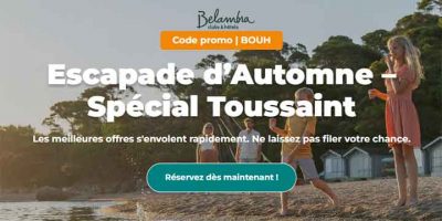 Promotion Belambra pour la Toussaint
