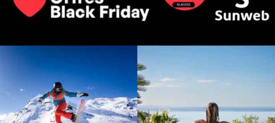 Promotion Black Friday Sunweb