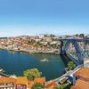 Porto et le pont Dom-LuÃs au bord du Douro, point de départ de la croisière